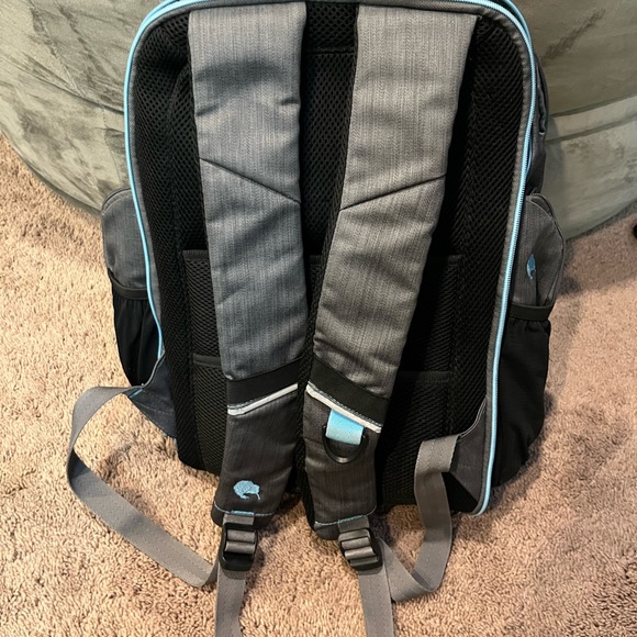 Blue kiwi diaper backpack - Picture 5 of 7